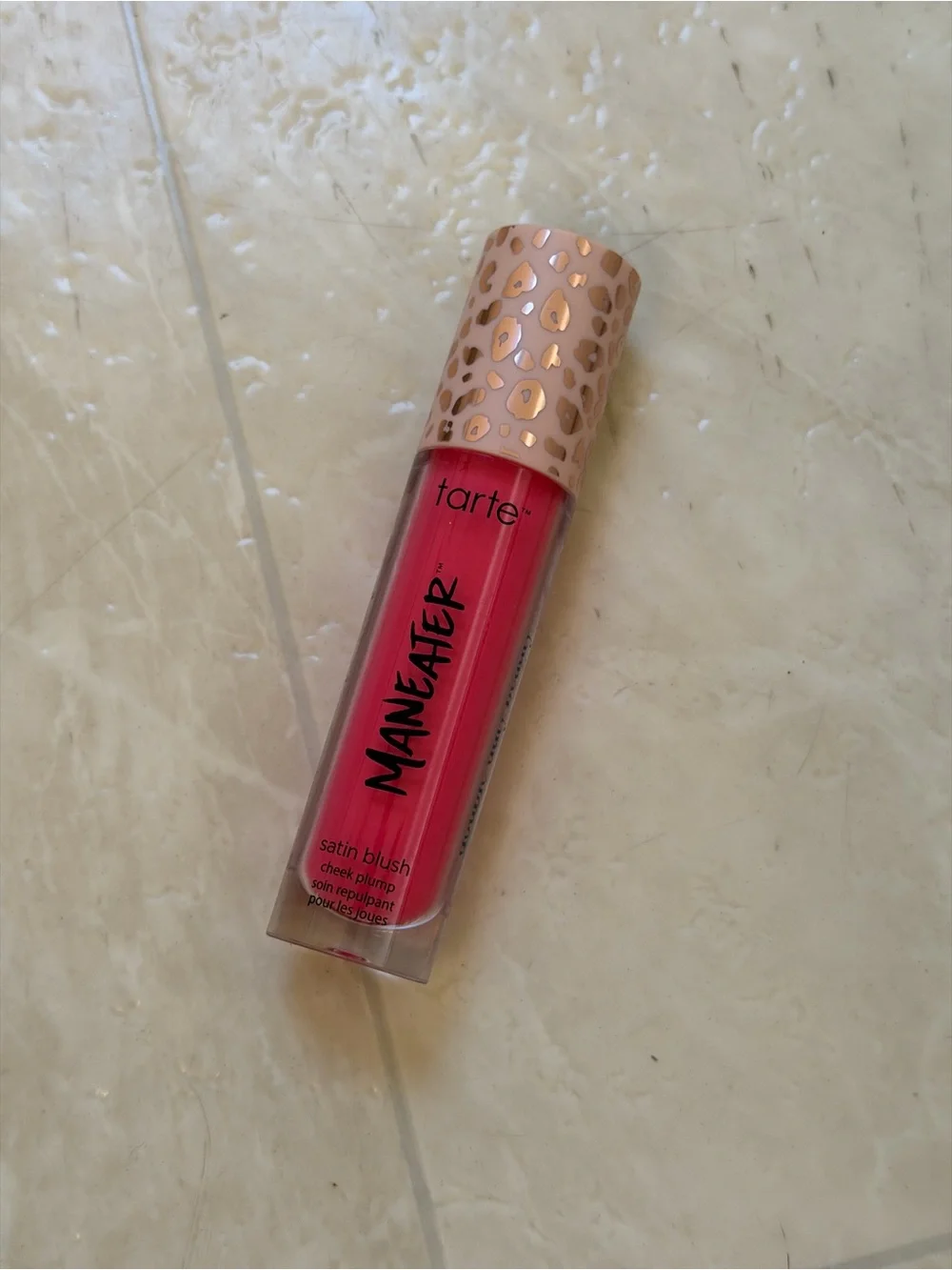 tarte Maneater Satin Blush - hot Pink